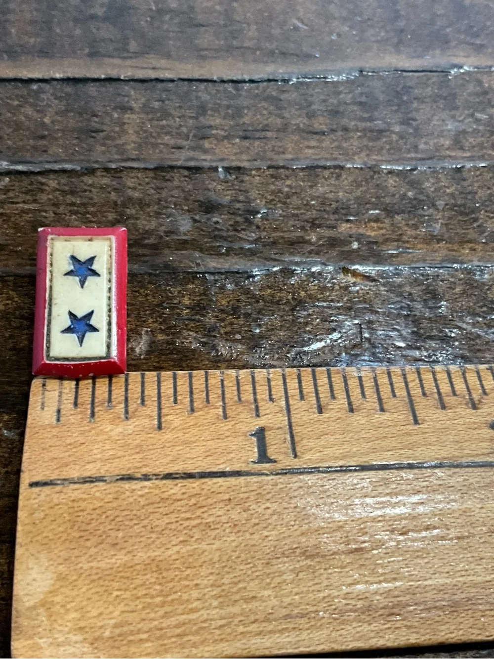 Vintage WWII US Blue Star Service Pin Collectible